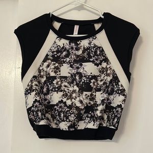 Floral crop top